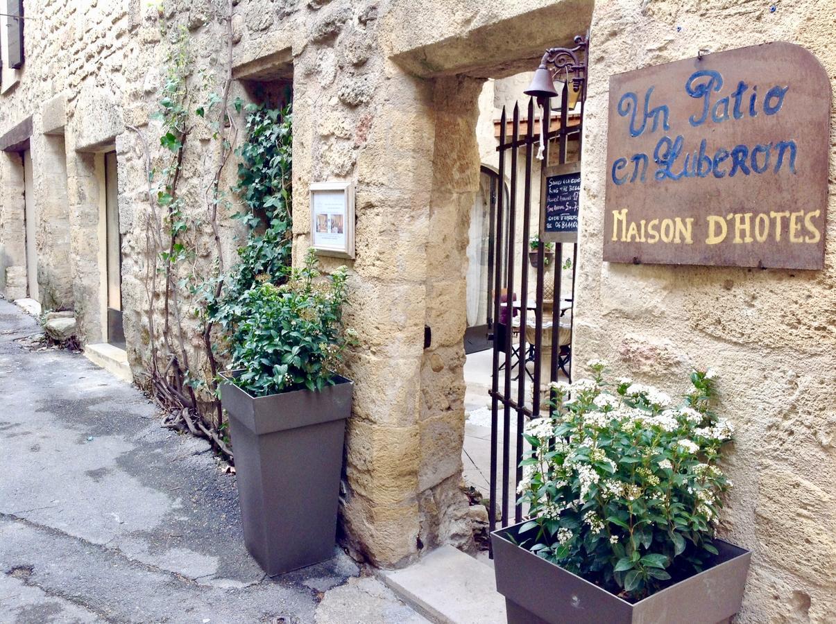 Bed and Breakfast Un Patio en Luberon Ansouis Exterior foto