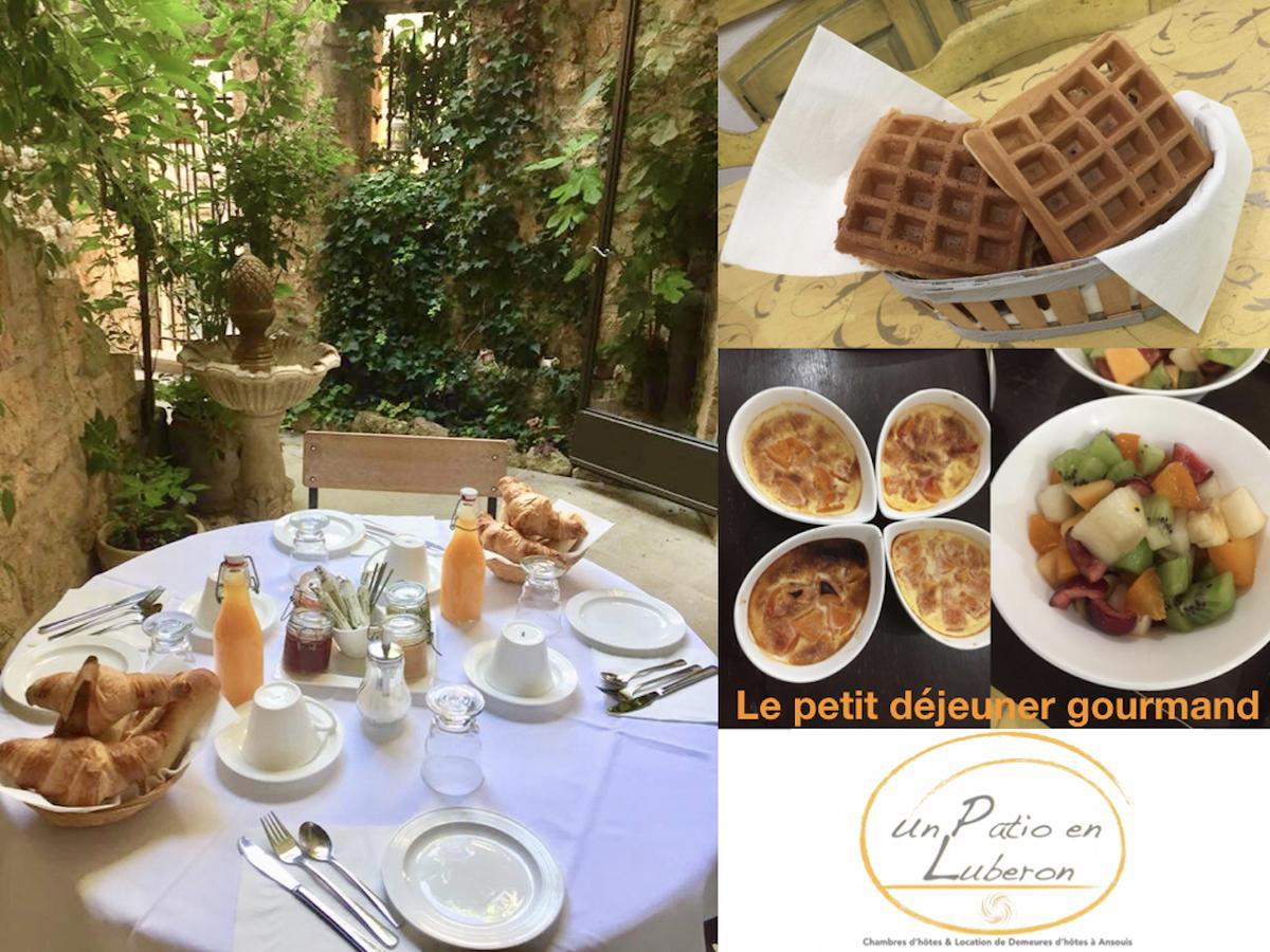 Bed and Breakfast Un Patio en Luberon Ansouis Exterior foto